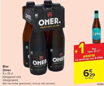 Carrefour Bier omer aanbieding