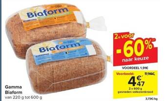Carrefour Gamma biaform aanbieding