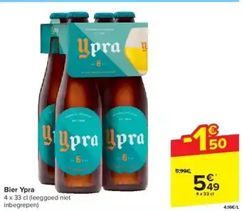 Carrefour Bier ypra aanbieding