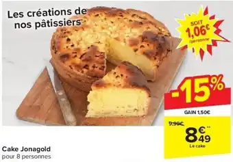Carrefour Cake jonagold aanbieding