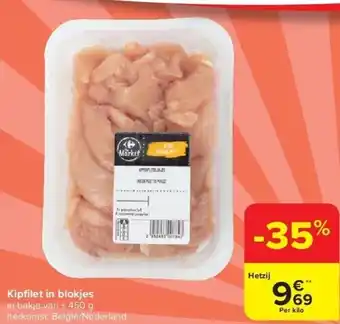 Carrefour Kipfi let in blokjes aanbieding