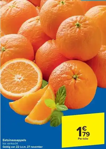 Carrefour Eetsinaasappels aanbieding