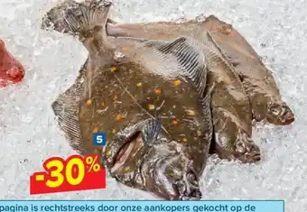 Carrefour Niet-gekuiste pladijs aanbieding