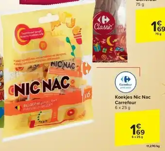 Carrefour Koekjes nic nac carrefour aanbieding