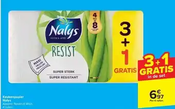 Carrefour Keukenpapier nalys aanbieding