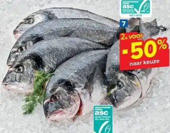 Carrefour Goudbrasem of zeebaars aanbieding