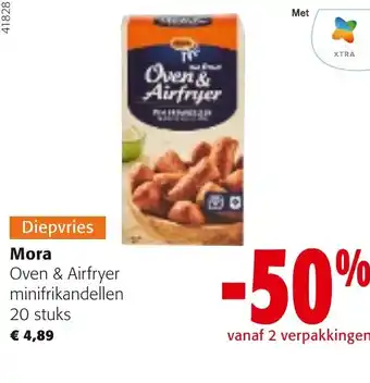 Colruyt Mora Oven & Airfryer minifrikandellen 20 stuks aanbieding