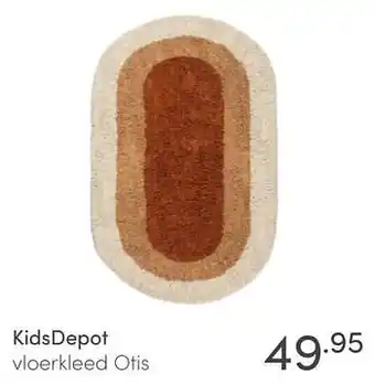 Baby & Tiener Kidsdepot vloerkleed otis aanbieding