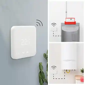 Coolblue Tado draadloze slimme thermostaat v3+ startpakket + 8 radiatorknoppen aanbieding