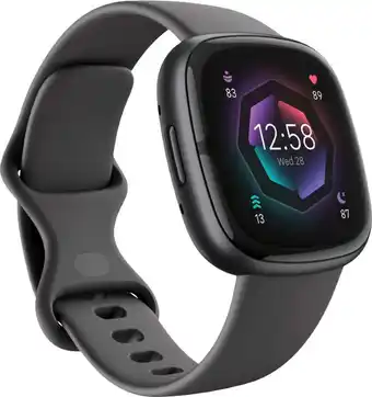 Coolblue Fitbit sense 2 zwart aanbieding