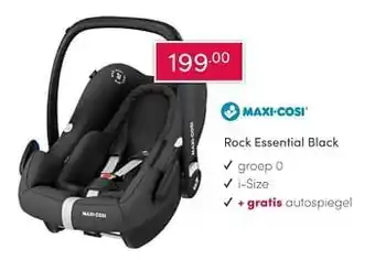 Baby & Tiener Rock essential black aanbieding
