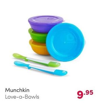 Baby & Tiener Munchkin love-a-bowls aanbieding