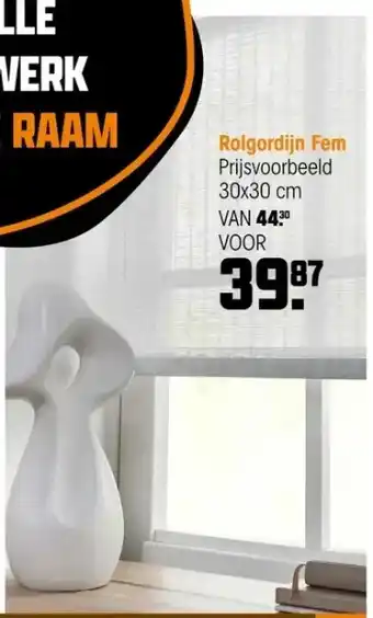 Kwantum Rolgordijn fem aanbieding
