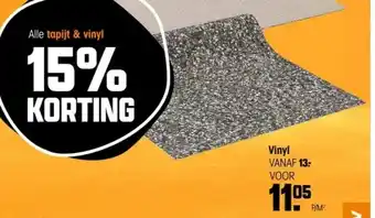 Kwantum Vinyl aanbieding