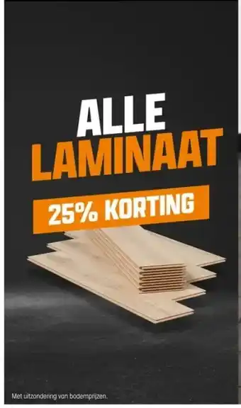 Kwantum Alle laminaat aanbieding