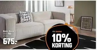 Kwantum Bank ricca aanbieding