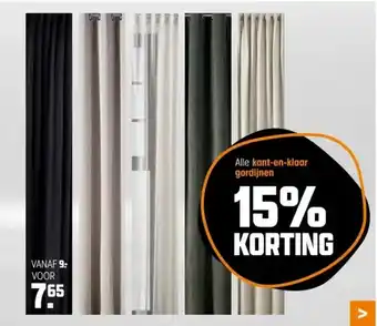 Kwantum Alle kant-en-klaar gordijnen aanbieding