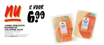 Jumbo Jumbo gerookte noorse of ijslandse zalm aanbieding