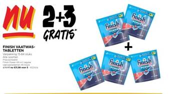 Jumbo Finish vaatwastabletten aanbieding
