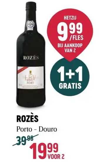 Delhaize ROZÈS Porto - Douro aanbieding
