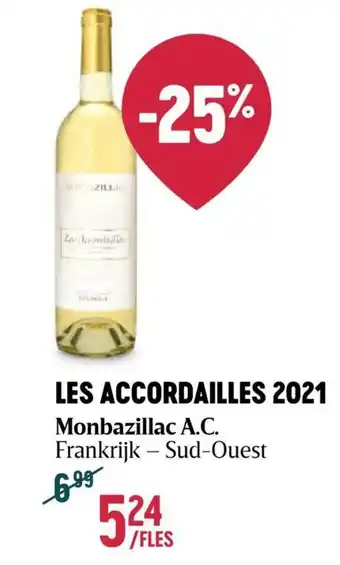 LES ACCORDAILLES 2021 Monbazillac A.C.