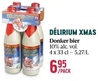 DÉLIRIUM XMAS Donker bier 10% alc. vol. 4 x 33cl