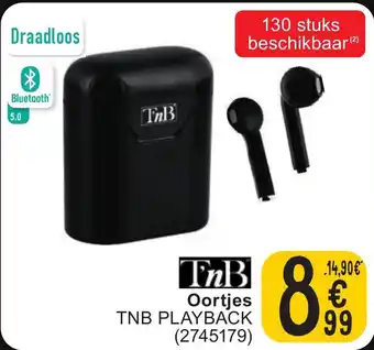 Cora Oortjes TNB PLAYBACK aanbieding