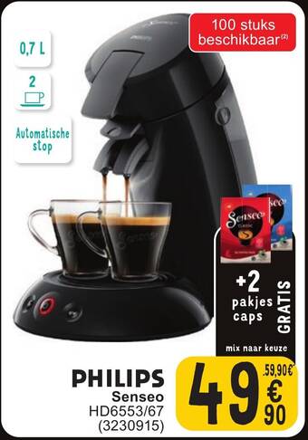 Cora PHILIPS Senseo aanbieding