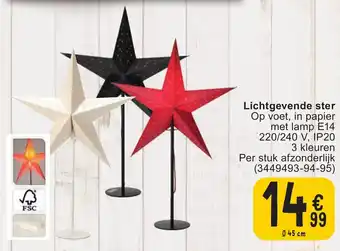 Cora Lichtgevende ster aanbieding