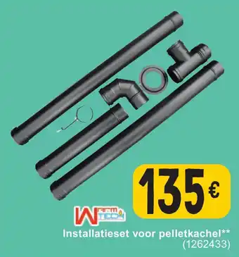 Cora Installatieset voor pelletkachel aanbieding