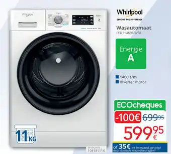 Eldi Whirlpool Wasautomaat aanbieding