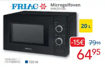 Eldi FRIAC Microgolfoven aanbieding