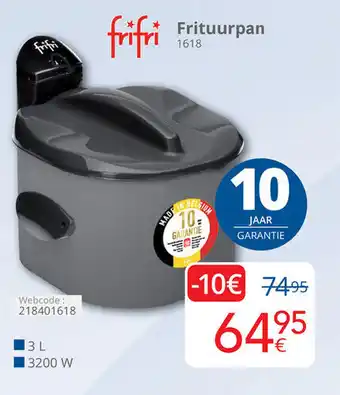 Eldi Frituurpan aanbieding
