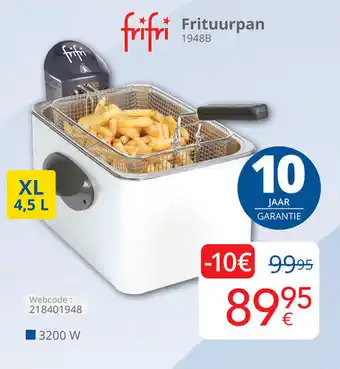 Eldi Frituurpan aanbieding