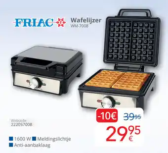 Eldi FRIAC Wafelijzer aanbieding