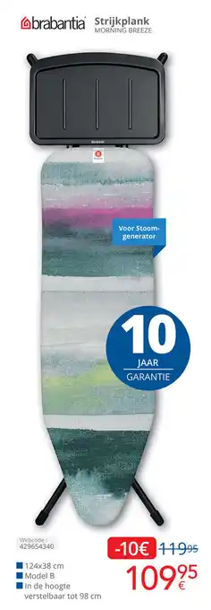 Eldi Brabantia Strijkplank aanbieding