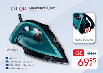 Eldi Calor Stoomstrijkijzer aanbieding