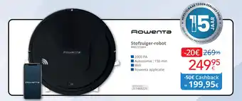 Eldi Rowenta Stofzuiger-robot aanbieding