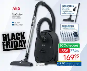 Eldi AEG Stofzuiger aanbieding