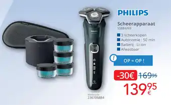 Eldi PHILIPS Scheerapparaat aanbieding