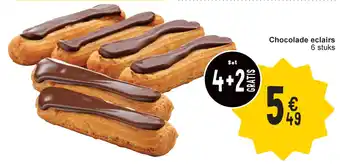 Cora Chocolade eclairs aanbieding