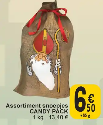 Cora Assortiment snoepjes CANDY PACK 485g aanbieding