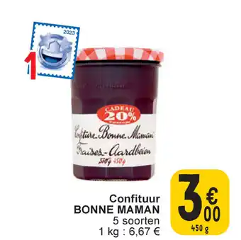 Cora BONNE MAMAN Confituur 450g aanbieding