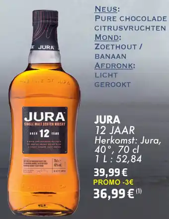 JURA 12 JAAR 40° 70cl