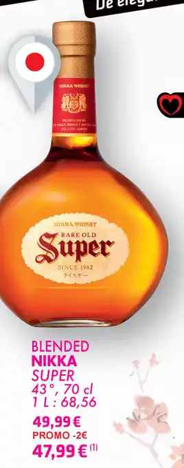 BLENDED NIKKA SUPER 43° 70CL