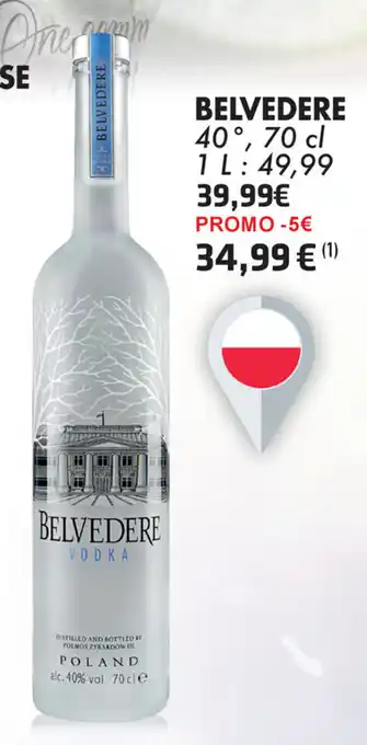 BELVEDERE 40° 70CL