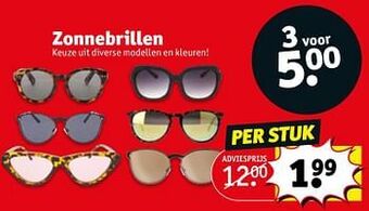 Zonnebrillen