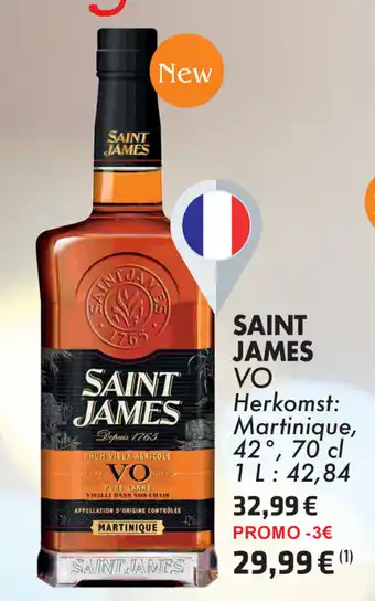 SAINT JAMES VO 42° 70cl