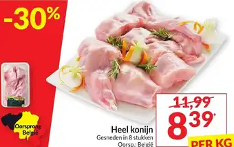 Intermarché Heel konijn aanbieding