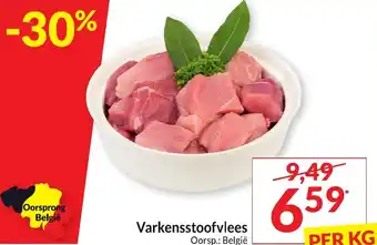 Intermarché Varkensstoofvlees aanbieding